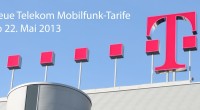Die Telekom startet am 22. Mai neue Mobilfunk-Tarife für mobiles Telefonieren und Surfen. Die bisherigen Tarife stammen noch aus dem Jahre 2010, sind also rund 3 Jahre alt – höchste...