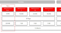 Vodafone bietet ab dem 08.04.2013 neue Prepaid-Tarife für das mobile Surfen im Internet an. Die neuen WebSession Tarife ersetzen das bisherige Portfolio und sind sowohl im GSM- als auch im...