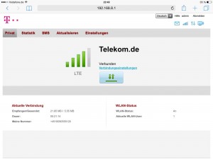 Status Speedbox LTE III