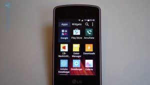 LG WineSmart Menü