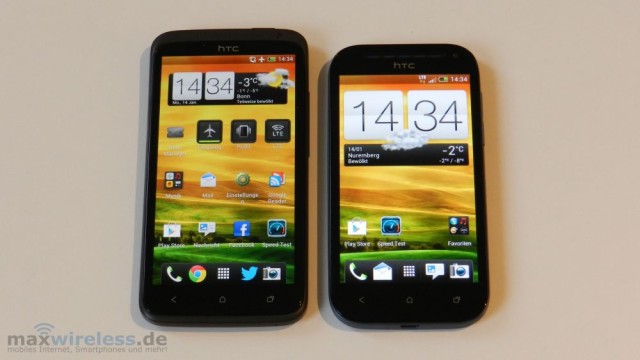 Vergleich HTC One SV