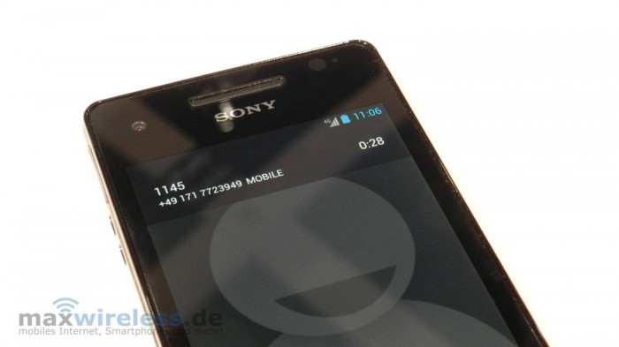 Sony Smartphone mit VoLTE