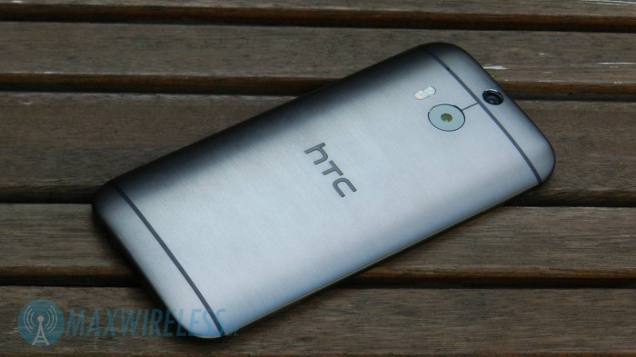 Rueckseite HTC One M8