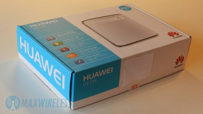 Huawei E5186 Verpackung