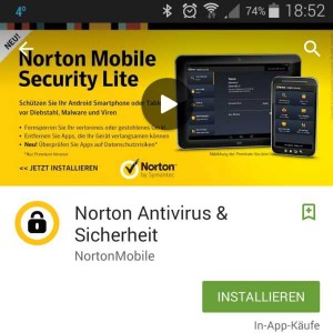Norton Mobile Security Lite