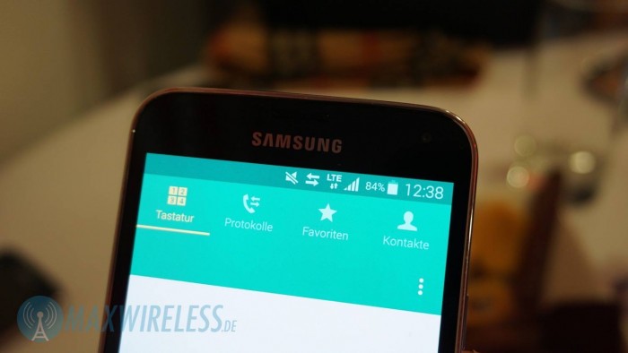 VoLTE Verbindung auf dem Samsung Galaxy S5