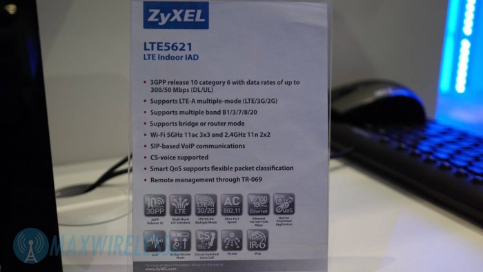 ZyXel LTE5621 Datenblatt