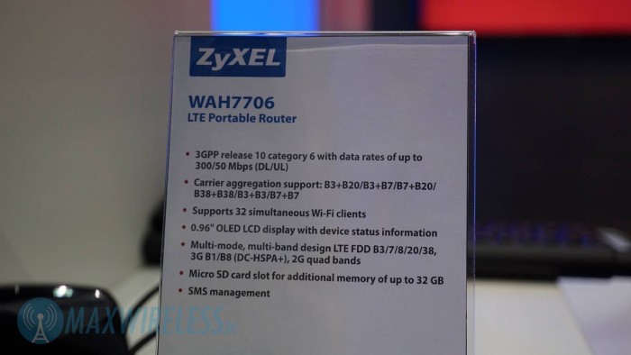 ZyXel WAH7706 Datenblatt