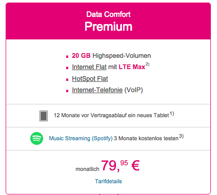 Telekom Data Comfort Premium