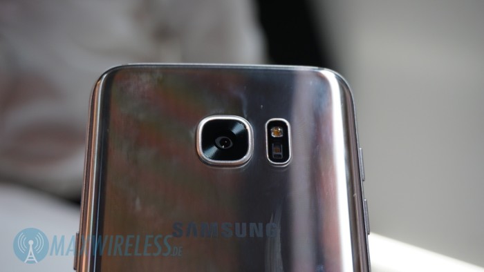 Die Kamera des Samsung Galaxy S7 edge.
