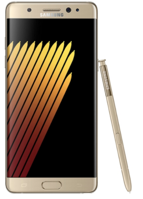 Galaxy Note 7 gold