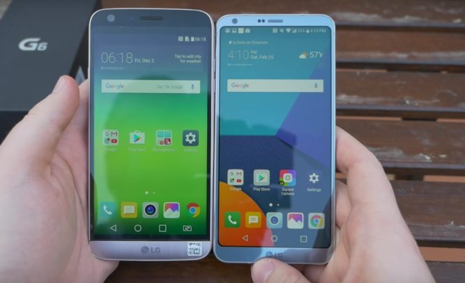 Vergleich LG G5 und G6