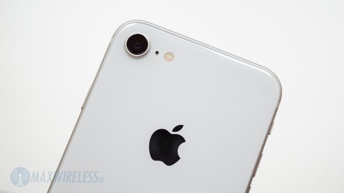 Die iPhone 8 Rückseite ist aus Glas.