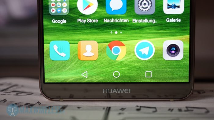 Die Display-Ränder sind beim Huawei Mate 10 Pro sehr dünn.