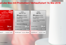 Vodafone GigaCube Max: 200 GB LTE als DSL-Ersatz