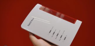 AVM FRITZ!Box 7530 jetzt im Handel Die AVM FRITZ!Box 7530 in original AVM Farbgebung.