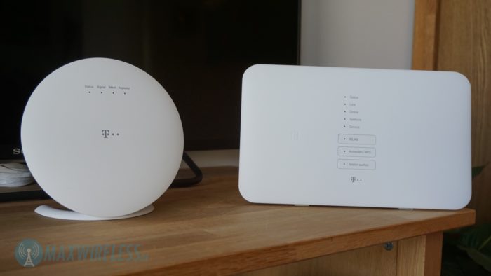 Telekom Speed Home WiFi (links) und Telekom Speedport Smart 3 (rechts).