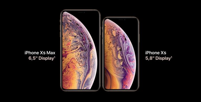 Apple iPhone Xs und Xs Max. Bild: Apple.