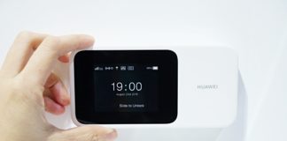 Mobiler 5G WLAN Router von Huawei vorgestellt Huawei 5G Mobile Hotspot Router. Bild: techbang.com.