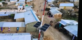 RuralStar Lite: Huawei mit Konzept für unerschlossene Gebiete Huawei RuralStar Basisstation im Einsatz. Bild: maxwireless.de.