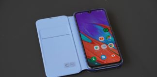 Samsung Galaxy A40 Wallet Cover EF-WA405 im Test Samsung Galaxy A40 Wallet Case