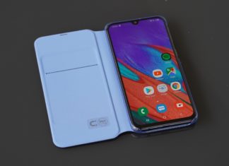 Samsung Galaxy A40 Wallet Cover EF-WA405 im Test Samsung Galaxy A40 Wallet Case