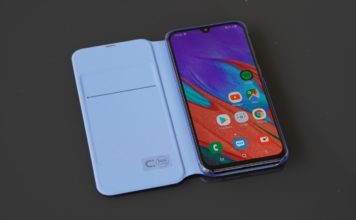 Samsung Galaxy A40 Wallet Cover EF-WA405 im Test Samsung Galaxy A40 Wallet Case