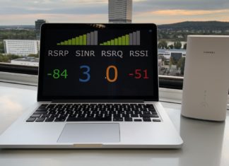 Ausprobiert: LTEWatch mit dem Huawei 5G CPE Pro 2